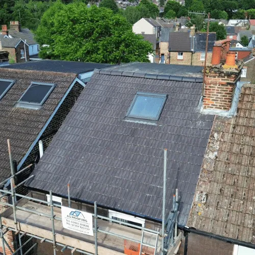 Roofing project by AS Roofing